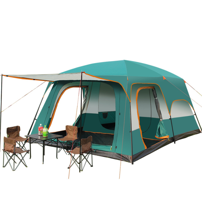 Portable 6 Man Extra Large Camping Tent Instant Accessories Outdoor Pop Up Camping Tent