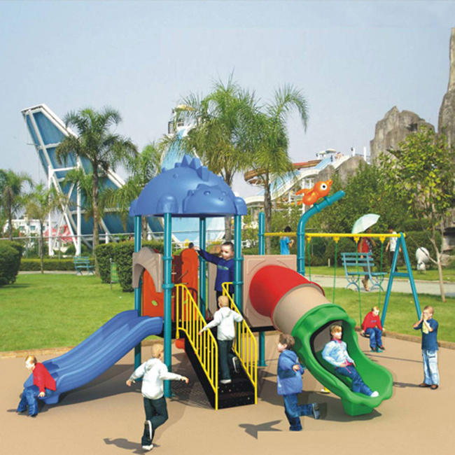 Amusement park toy used slides playground equipment outdoor