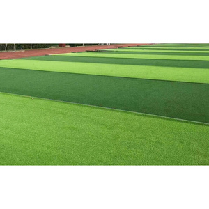 High density natural artificial grass for football field