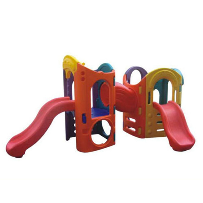 Children mini playground equipment indoor plastic playhouse swing with slide for kids plastic