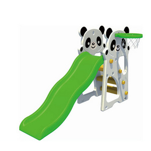 Small indoor slide children's swing and kids slide plastic play set