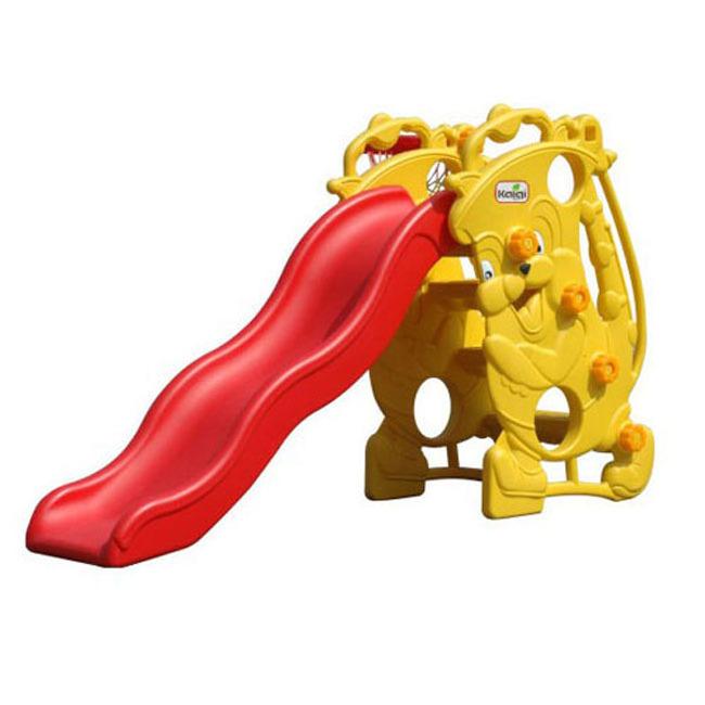 Most hot sale indoor baby swing plastic slide small swing toy slide