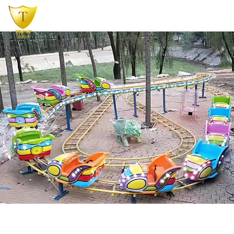 Amusement Park Roller Coaster Children Playground Rides For Backyards Roller Coaster