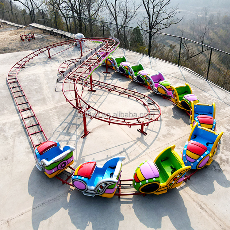 Amusement Park Roller Coaster Children Playground Rides For Backyards ...