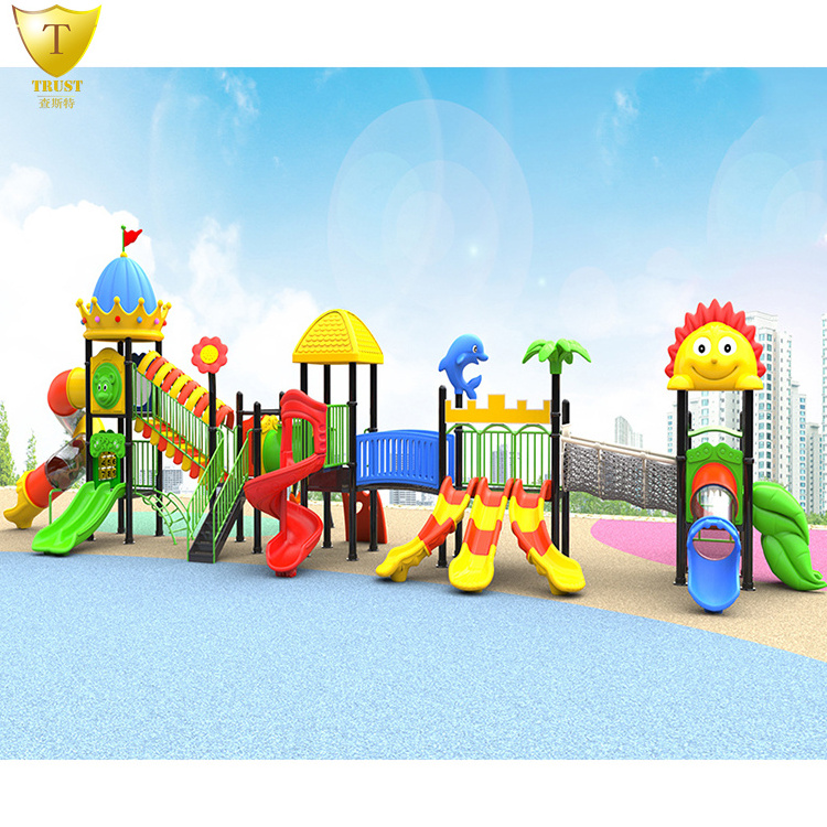 High Quality Plastic Slide Cover Big Slide Outdoor Playground Equipment For Kids