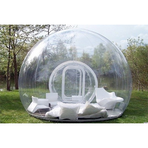 Best price large transparent dome tent inflatable bubble tent