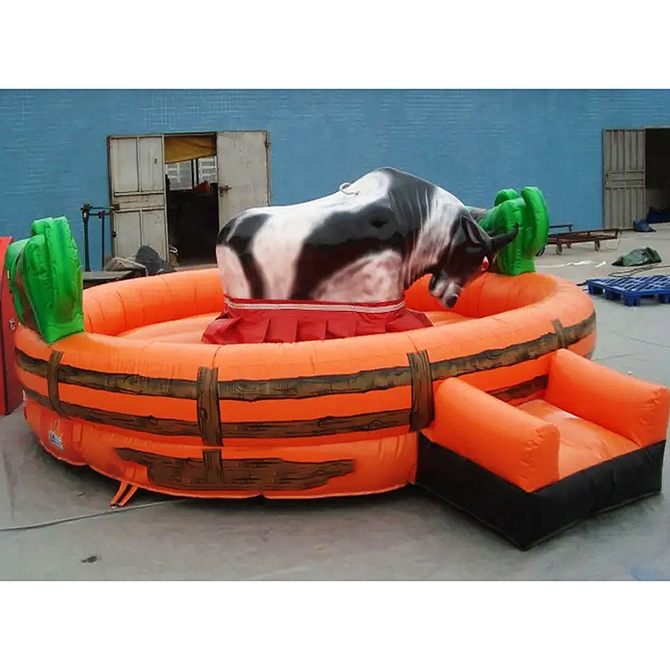 New simulator bull rodeo machine inflatable mechanical bull riding for sale