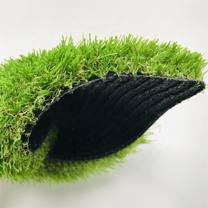 Green synthetic flooring mat for golf carpet roll artificial grass black turf artificial grass