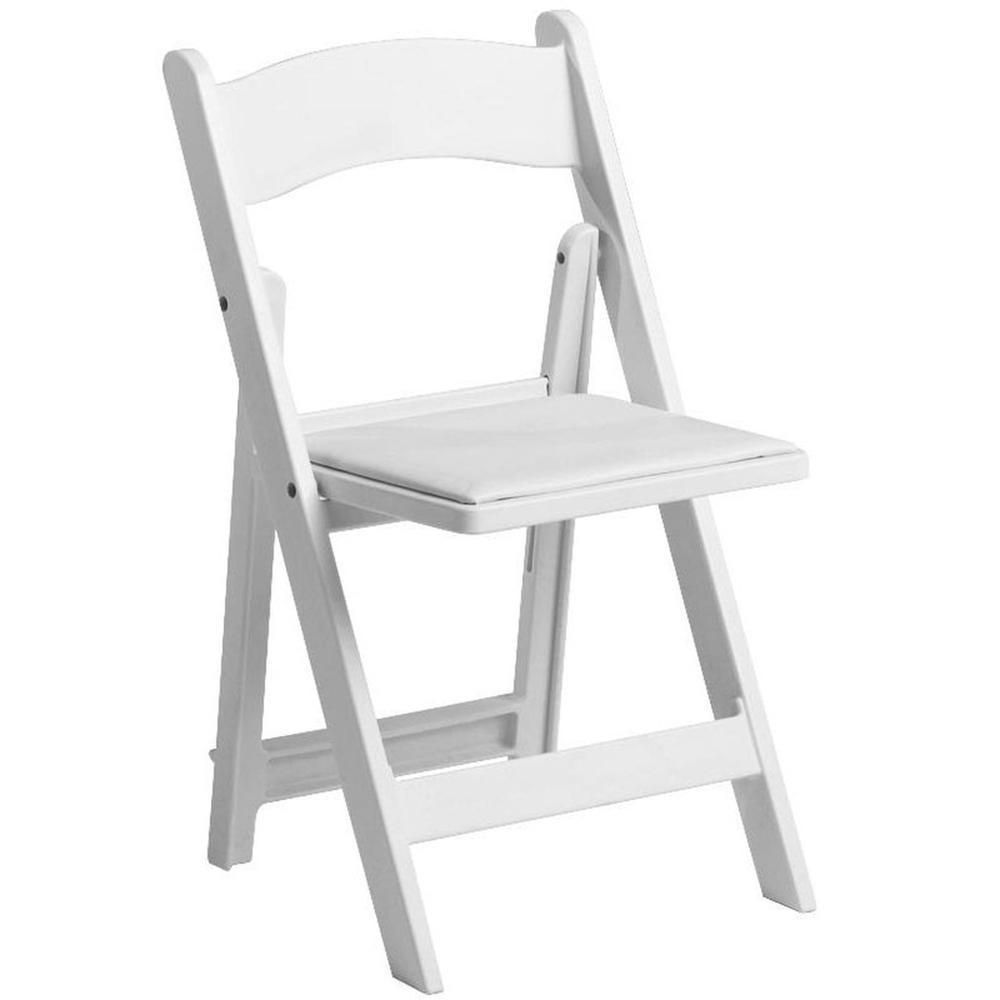 Wedding resin material white color furniture kids folding chair plastic folding chair