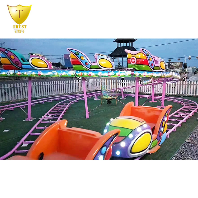 Commercial Amusement Rides Kids And Baby Roller Coaster Amusement Park Roller Coaster Train