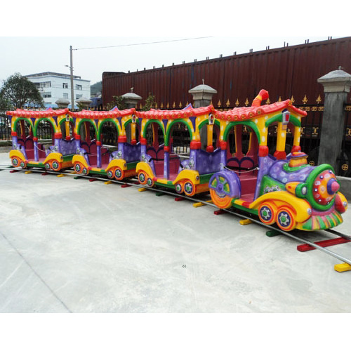 New funny trackless mini kids amusement park track electric mall train for sale