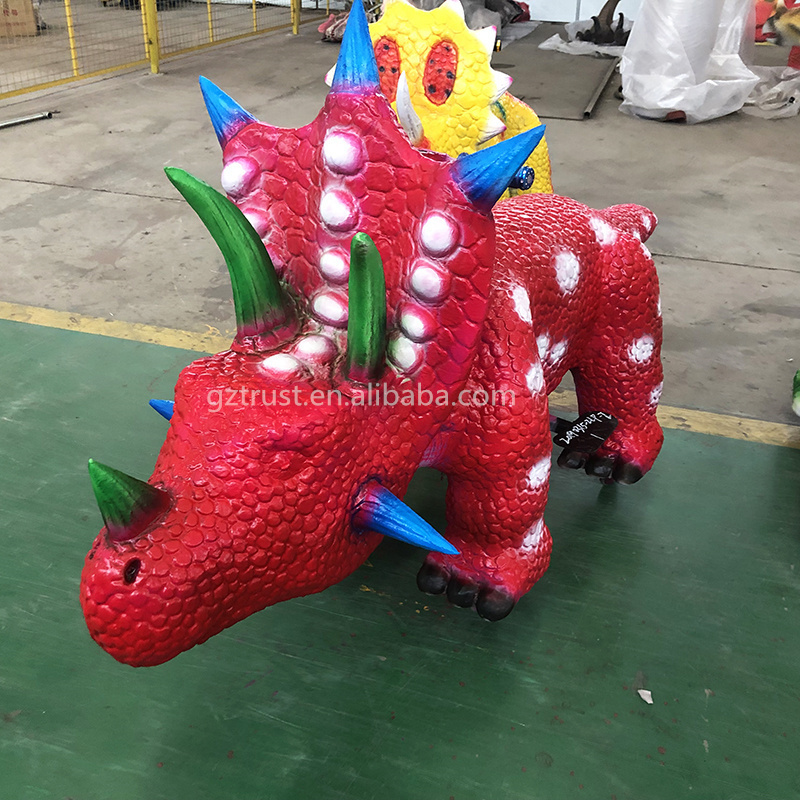 Shopping mall electric animal car dinosaur riding toy ride on inflatable animal