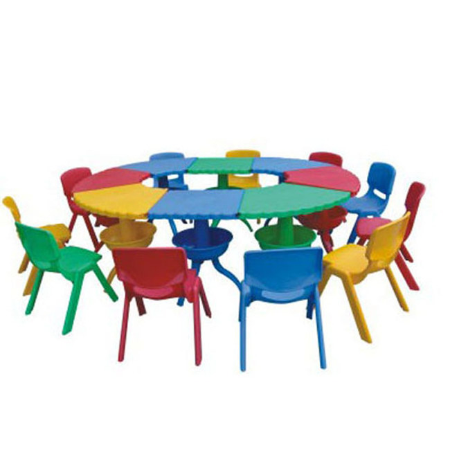 Smooth not to shave used reading plastic table and chairs for kids