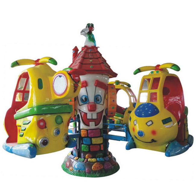 Outdoor amusement park kids merry go round carousel rides for sale