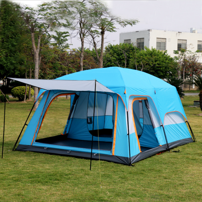 Portable 6 Man Extra Large Camping Tent Instant Accessories Outdoor Pop Up Camping Tent