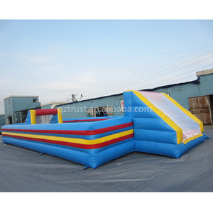 2023 Soccer field bounce castle combo football pool table field inflatable