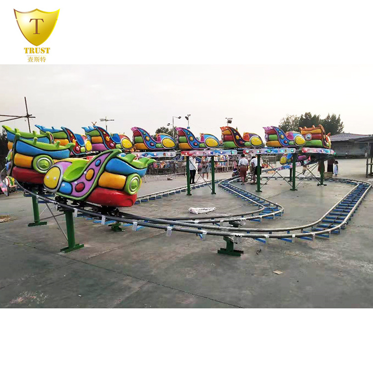 Amusement Park Roller Coaster Children Playground Rides For Backyards Roller Coaster