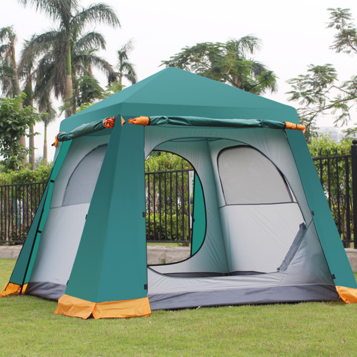 Portable 6 Man Extra Large Camping Tent Instant Accessories Outdoor Pop Up Camping Tent