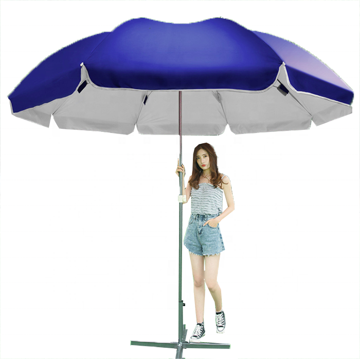 Best quality printed beach large folding umbrella patio outdoor parasol