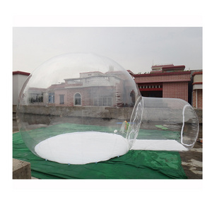 Transparent And White PVC Sphere Clear Dome Bubble Tent Inflatable Tent