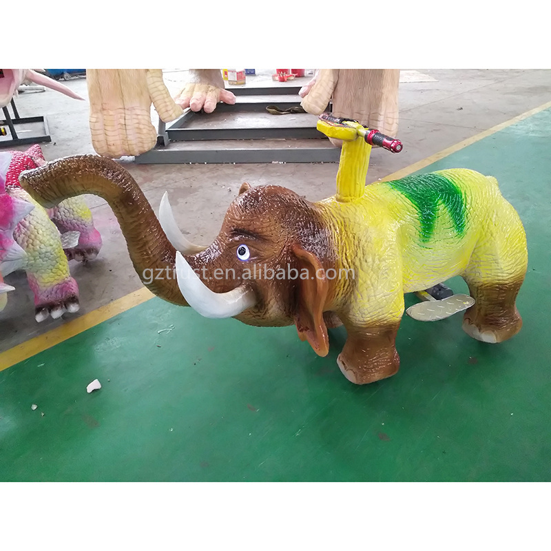 High quality ride on animal toy coin operated mechanicals dinosaur ride robot