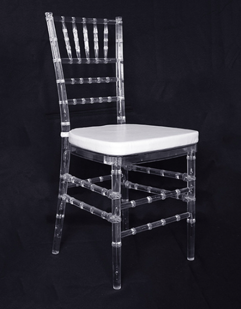 Wholesale luxury resin chairs wedding chairs and tables acrylic dinning chair clear