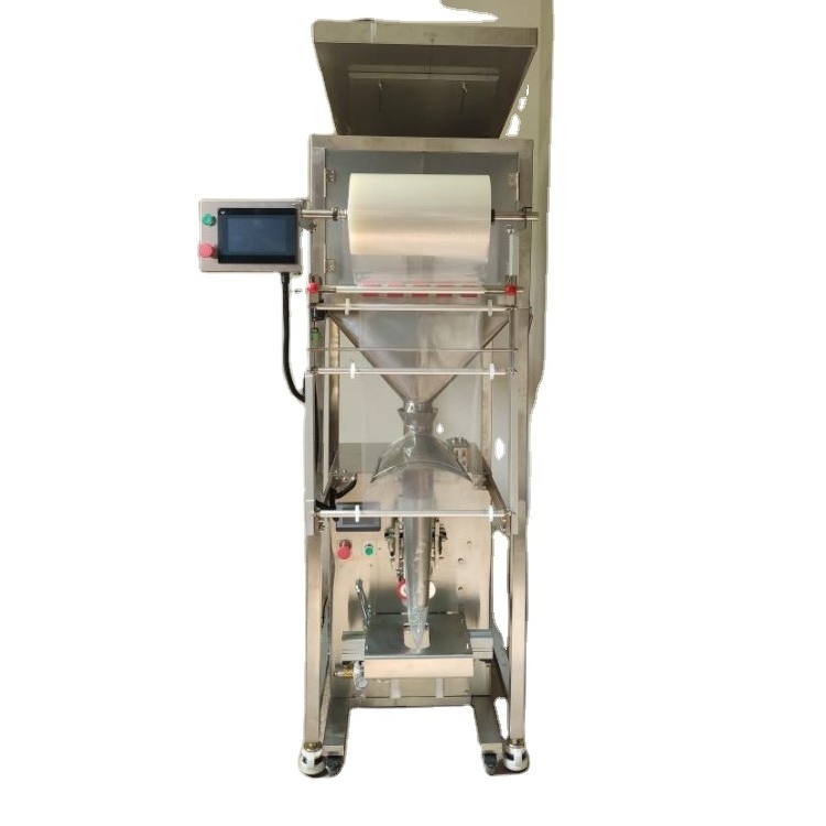 Automatic VFFS vertical 1kg bag brick rice vacuum packing machine for granule meat fish nuts grains vacuum packaging machine