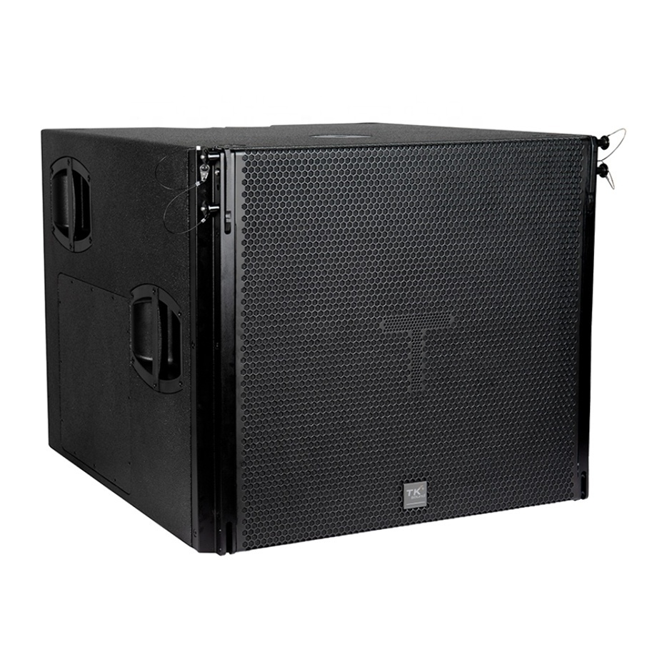 TKsound professional line array sound system with 18 inch neodymium powerful subwoofer speakers