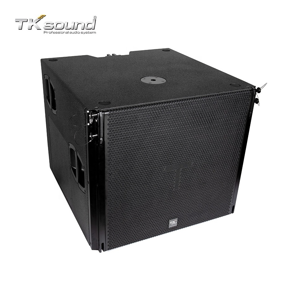 TKsound professional line array sound system with 18 inch neodymium powerful subwoofer speakers