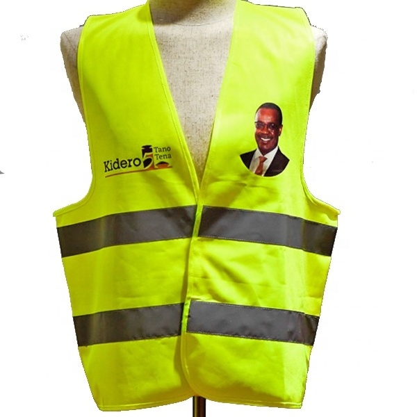 Reflective Safety Vest Outdoor Protection Vest and reflective jacket For  Eletion With Printing  logo