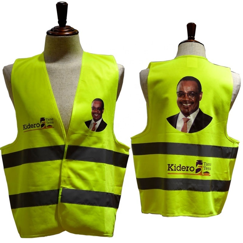 Reflective Safety Vest Outdoor Protection Vest and reflective jacket For  Eletion With Printing  logo