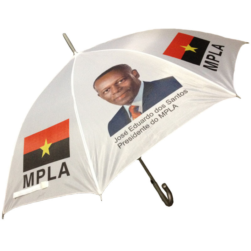 Custom umbrella with handle waterproof fabric for election campaign promotion event gift