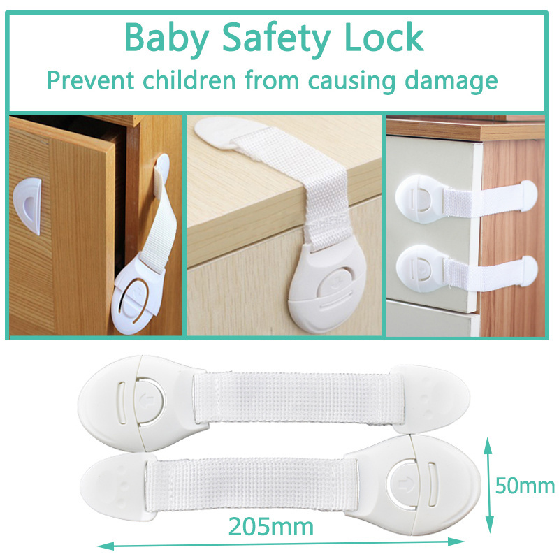 Baby Proof Fridge Door Lock Refrigerator Lock For Toddlers