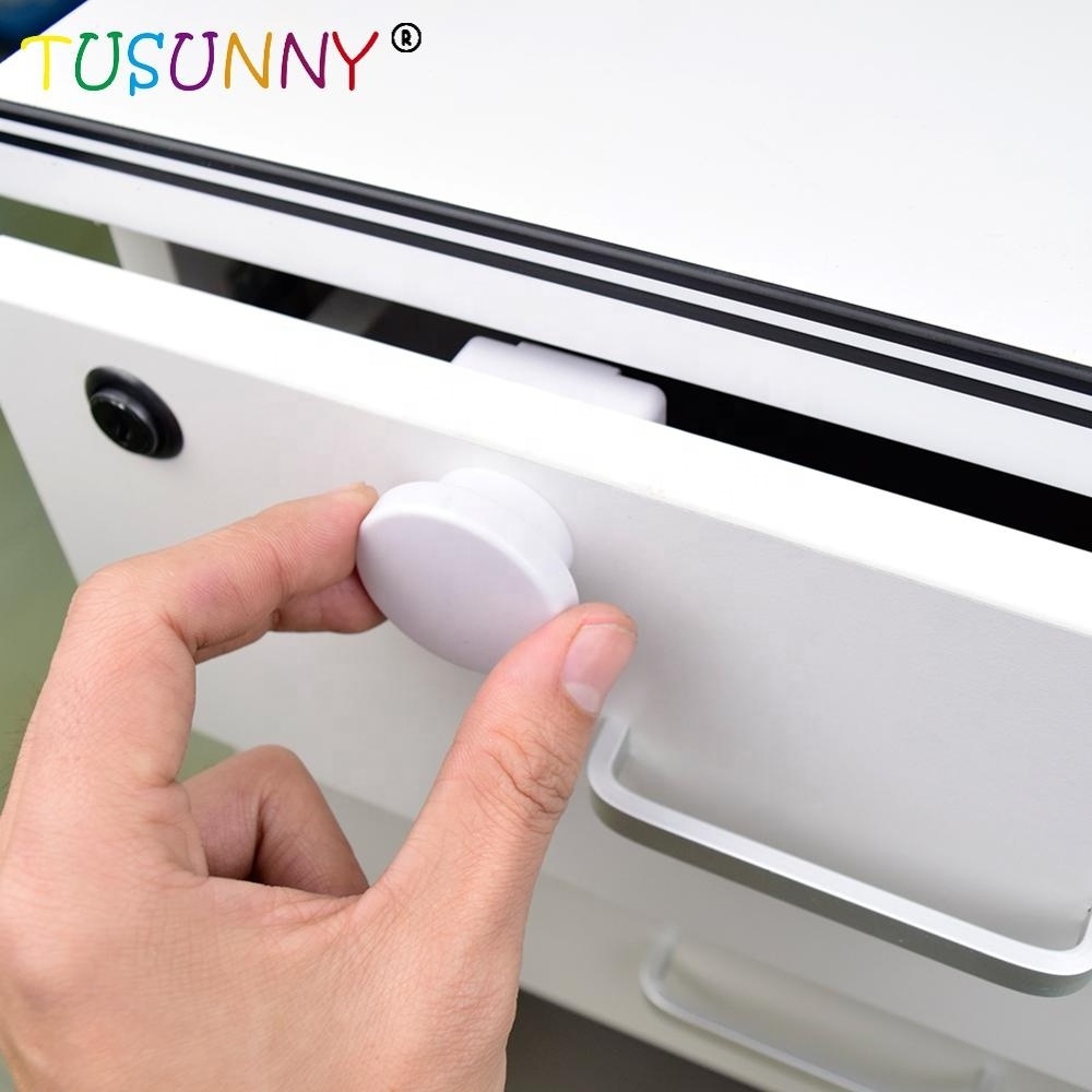 8 Locks + 2 Keys Magnetic Baby Child Cupboard Safety Locks Childproof Magnetic Cabinet Drawer Locks