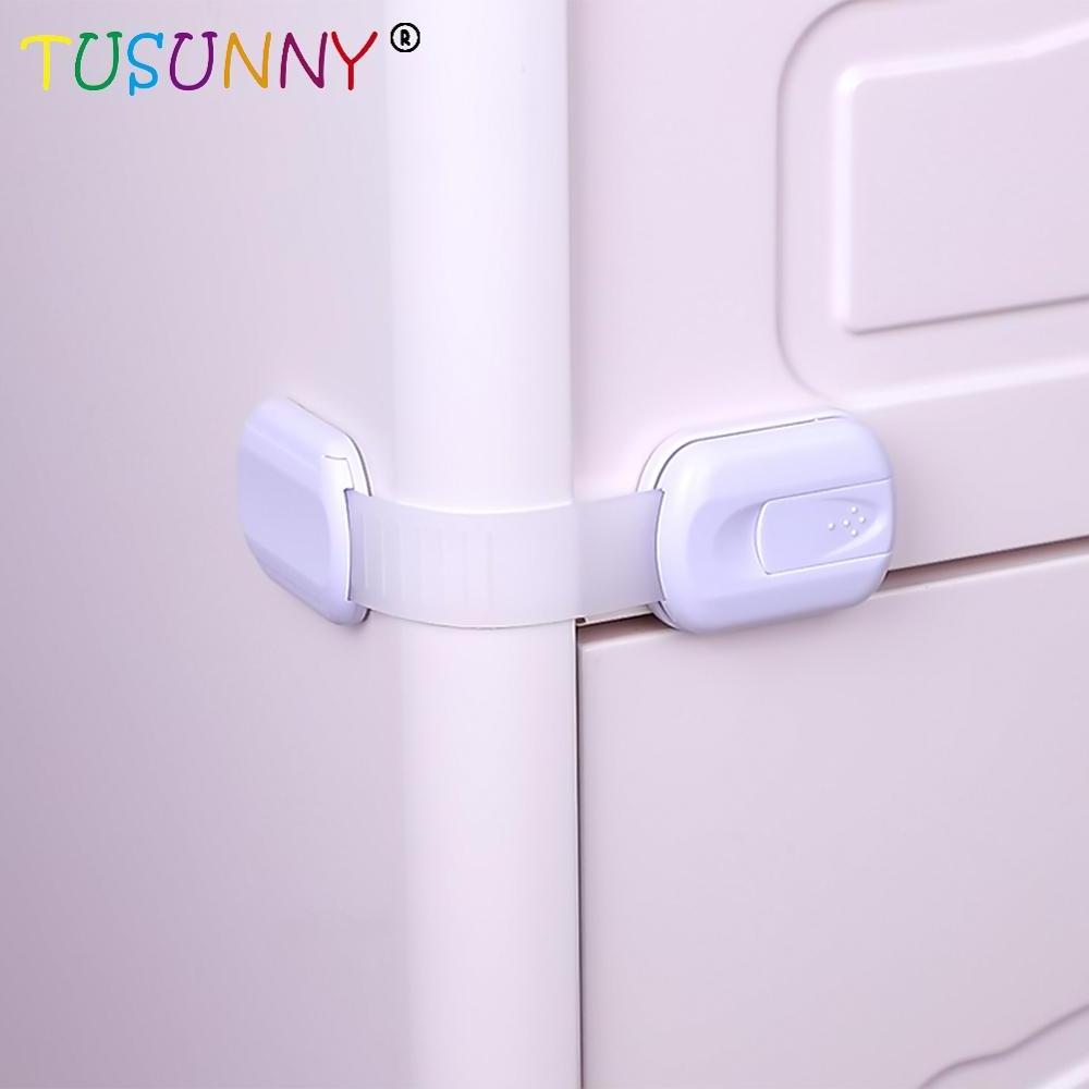 Adjustable Child Safety Locks Baby Safety  Kid Proofing Kit Baby Locks Drawer Cabinet Locks For Babiers