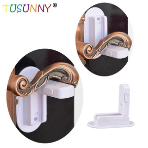 Child Proof Door Handle Lock Baby Safety Door Lever Lock