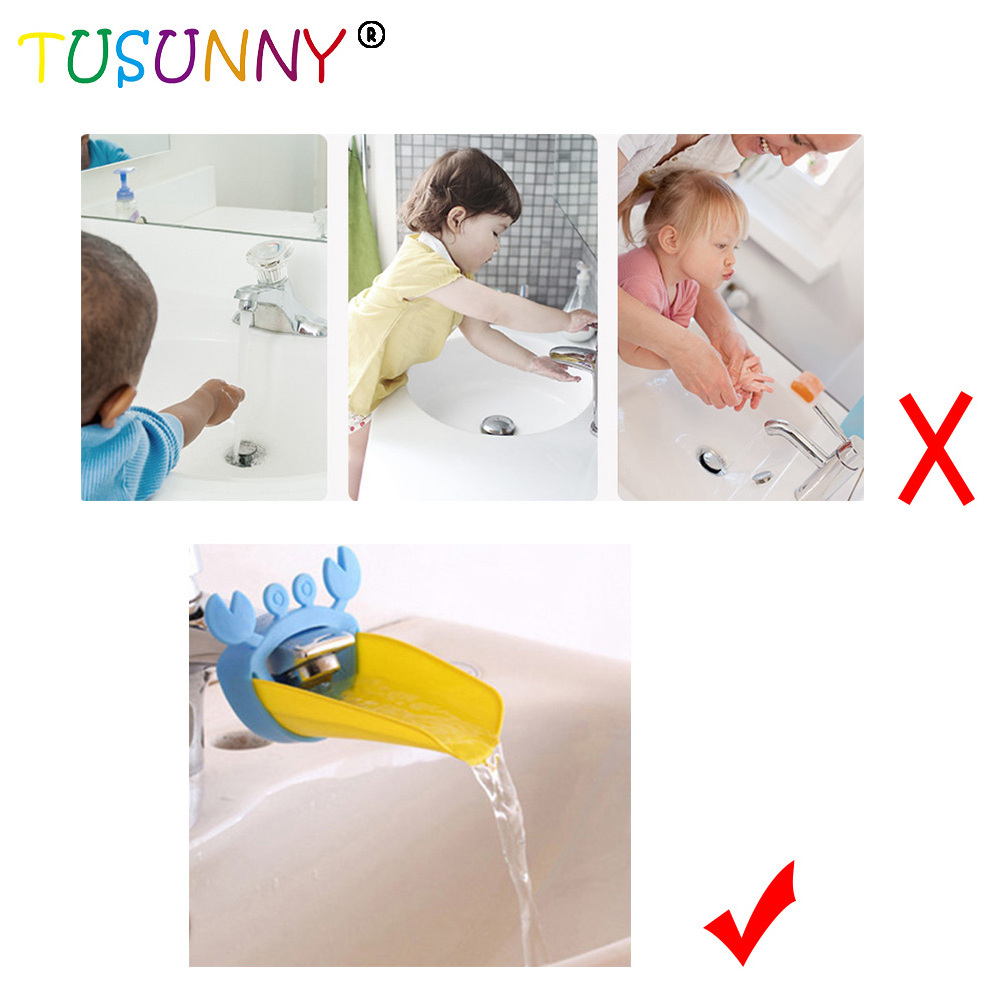 Baby Safe Bath Spout Cover Bathtub Faucet Cover Silicone Faucet Extender