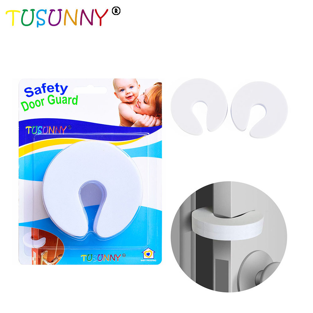 Easy Storage Door Finger Pinch Proof Guard Cartoon Baby Proofing Doors Extra Soft and Thick Foam Door Slam Stopper Kids