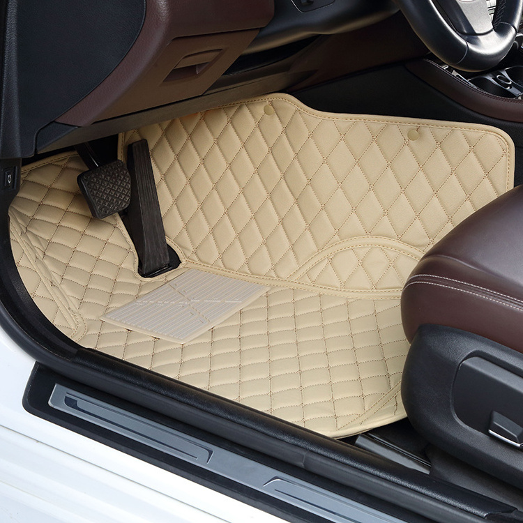 Accept OEM/ODM fashion non slip decorative car floor mats factory