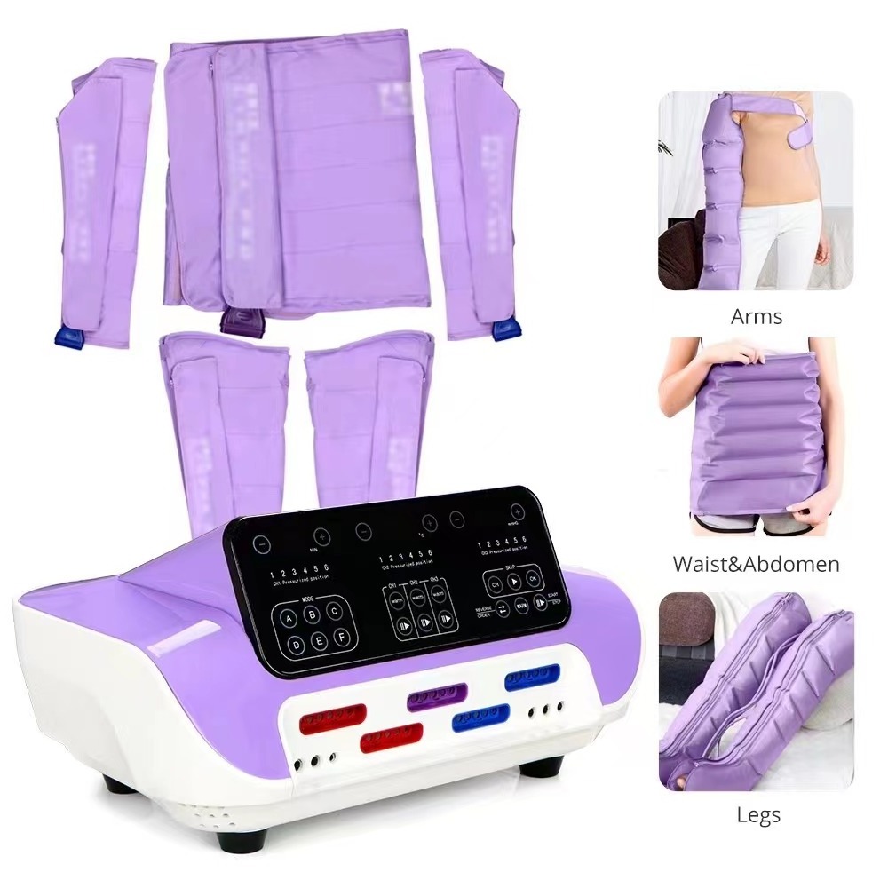 Remove Fat Body Slimming Pressotherapy Air Wave Pressure Massage Weight Loss Machine EMS Suit For Lymphatic Drainage Detox