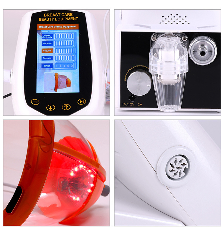 ems vacuum suction cup therapy butt lift firming breast enlargement lifting breast enhancement machine