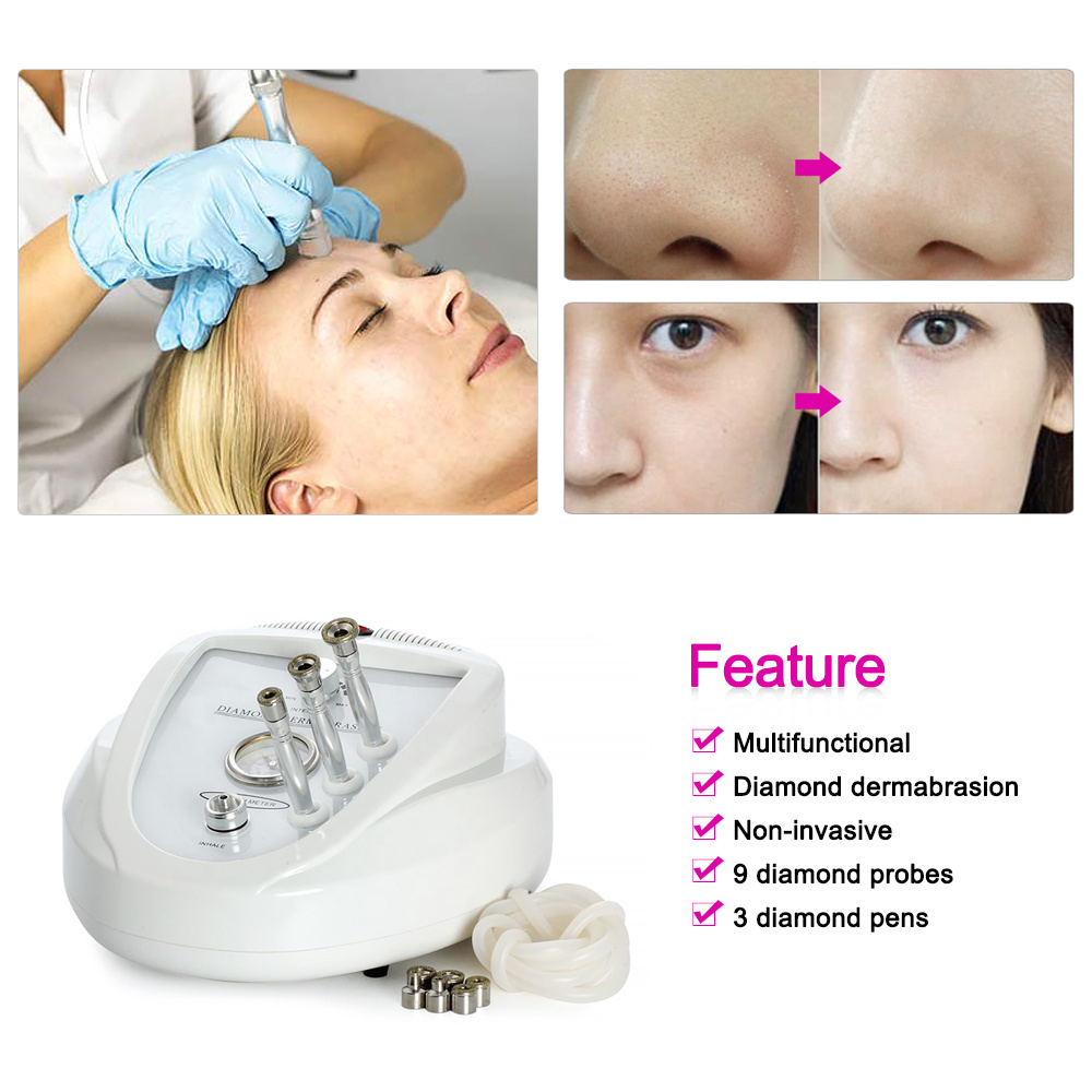 Tuying portable diamond dermabrasion tips LB039 microdermabrasion machine for sale with 9pcs