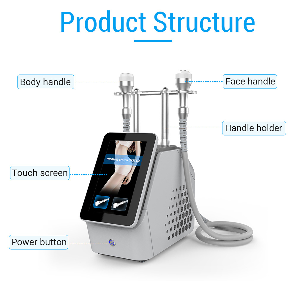 New Arrival! Hot Cold body sculptor Cryo Facial machine Ems Thermal therapy Cryo T skin shock fat freezing machine