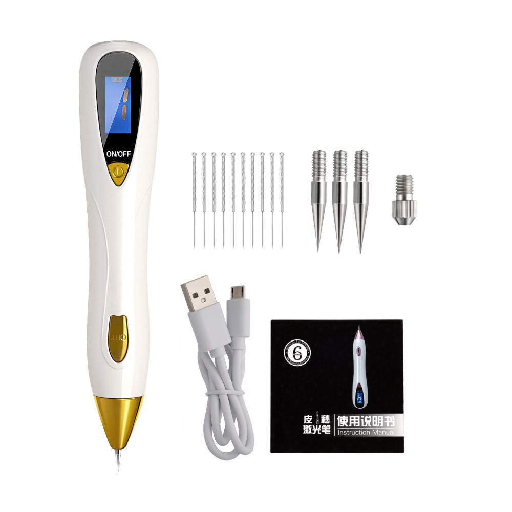 Mini Plasma Point Mole Pen for Tattoo Removal Wart Removal Tool Facial Beauty Machine for Home Use