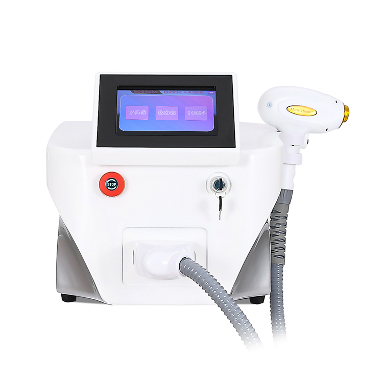 Professional 3 Wavelength 808nm Diode Laser Hair Removal Machine for Sale High Power Laser Machine for Hair Erasion