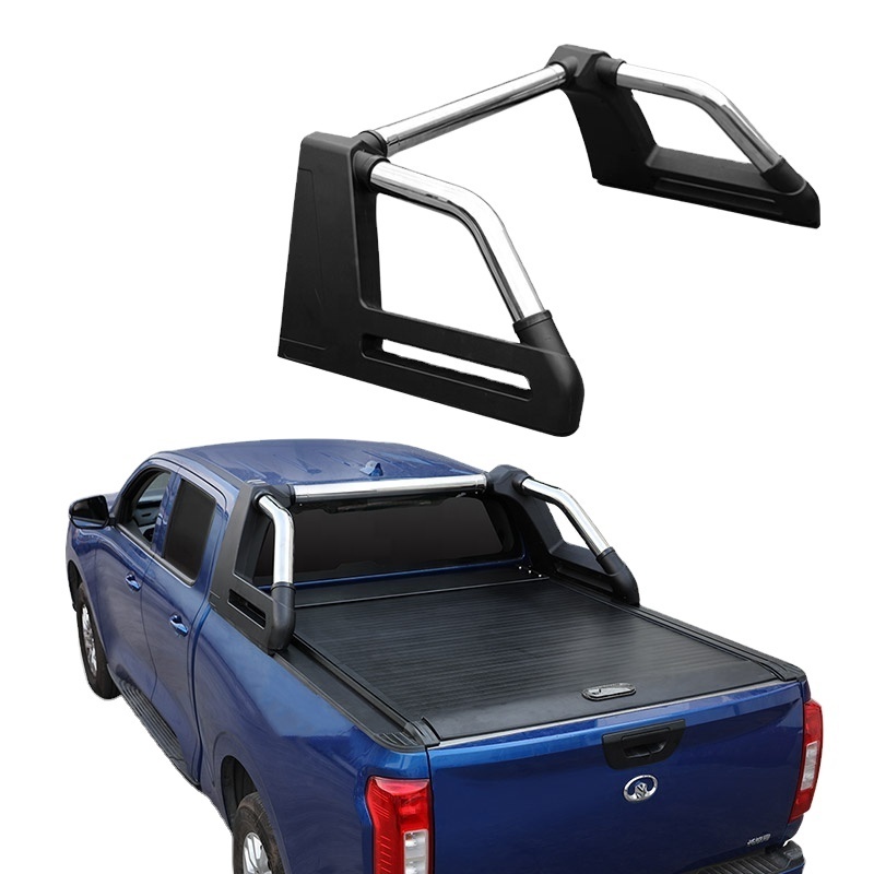 4x4 Pickup Truck Other Exterior Accessories Roll Bar and Aluminum Tonneau Cover Roller Lid for GREAT WALL CANNON 2019- GWM Ute