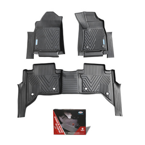 TXR 4x4 Accessories TPE 3d 5d black Floor Mats Auto Exterior Accessories for Nissan Navara 2021-