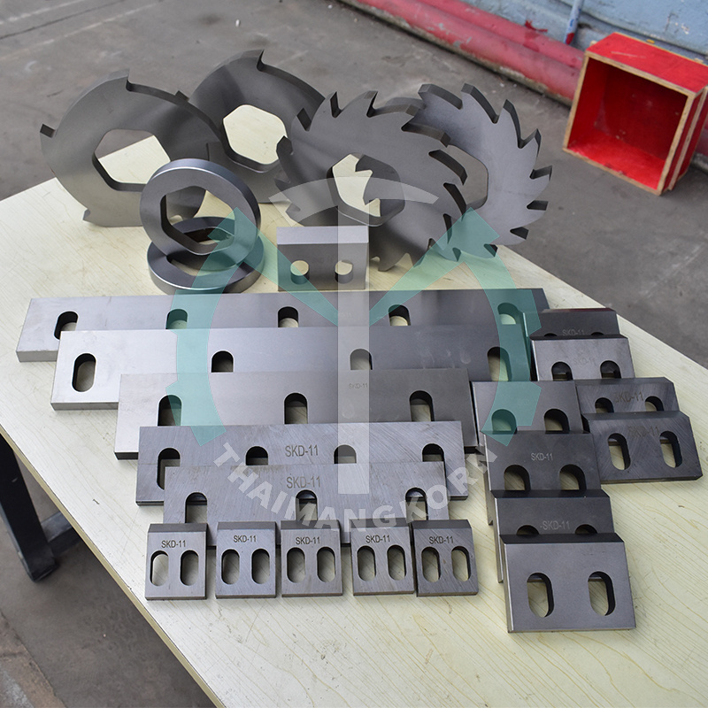 Tyrone Plastic Crusher Machinery Part Waste Wood/Metal/Rubber/Plastic/Cardboard Shredder Machine Knife Blade