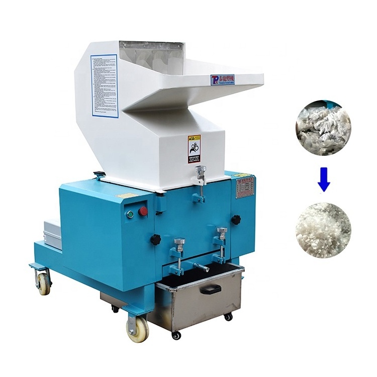 Heavy duty grinder machine pp pe plastic bottle crusher machine plastic film shredder