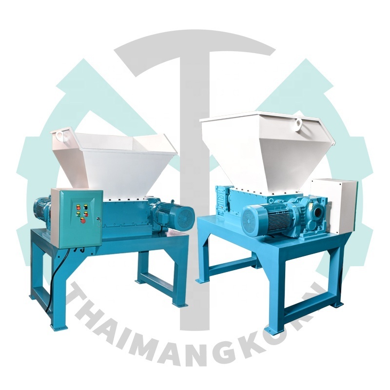 household waste food shredder thin crushed Plastic Crushing Machines scrap metal shredder